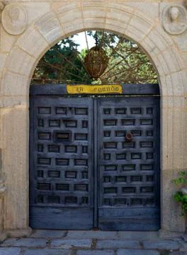 Antique door Stock Photos