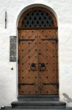 Antique door Stock Photos