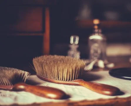 Antique Dressing Table Or Vanity Stock-Fotos