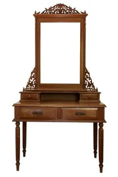 Antique dressing table Stock Photos