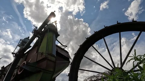Antique Farm Implement Video stock 249858200