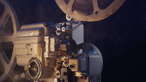 Retro Cinema Projector, Technology Stock Footage ft. 16mm