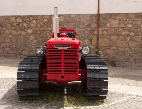 Antique Fire Engine. Stock Photos