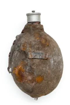 Antique flask Stock Photos