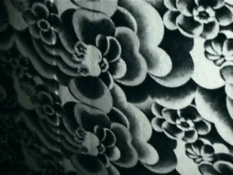 Antique Floral Pattern Video stock 590234