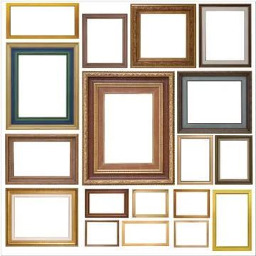 Antique frame Stock Photos