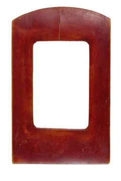 Antique frames Old wooden frameworks. It is possible to insert a photo int... Stock Photos