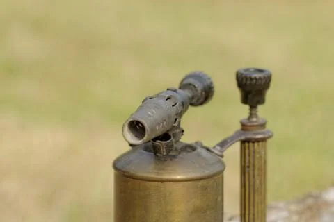 Antique gasoline welder Stock Photos