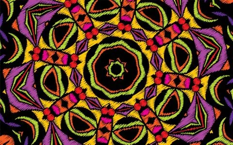 Antique geometric background Stock Illustration