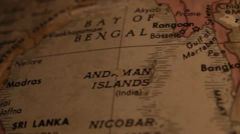 Antique Globe Stock Footage 11424130