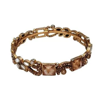 Antique Gold Bangle Fotos de archivo