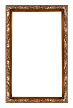 Antique gold frame Stock Photos