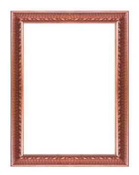 Antique gold  frame Stock Photos