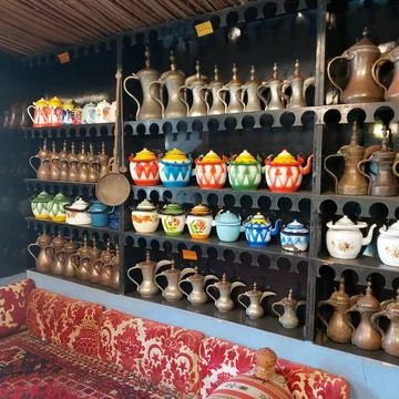 Antique items 库存照片