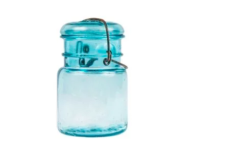 Antique jar isolated Stock Photos
