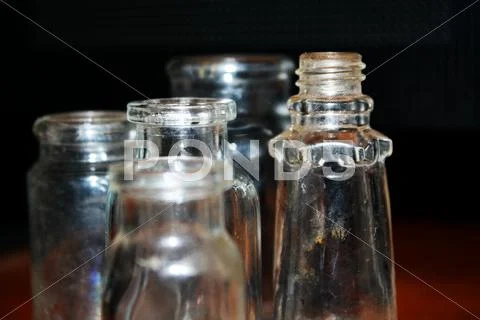 Antique Jars Stock Photos
