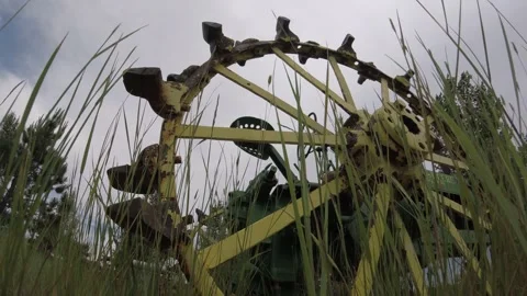 Antique John Deere Tractor Stock Footage 250299917