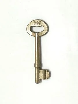 Antique key Stock Photos