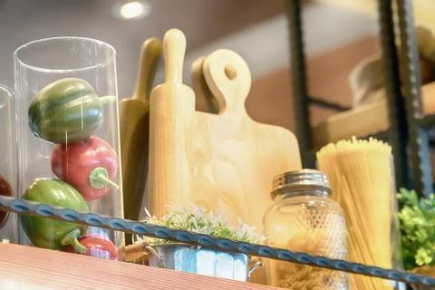 Antique kitchenware Stock Photos