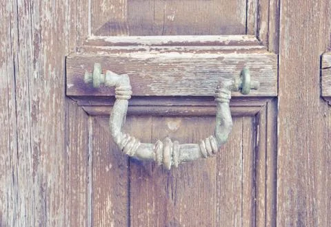 Antique knocker Stock Photos