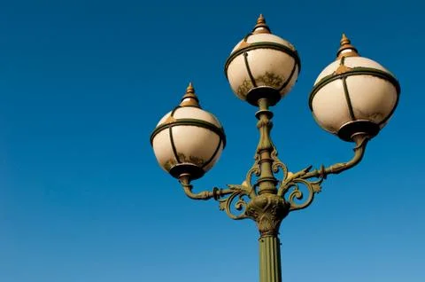 Antique lamp post Stock Photos