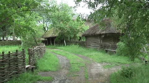 Antique landscape Stock Footage 38284076