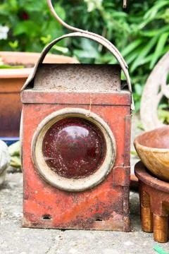 Antique lantern Stock Photos