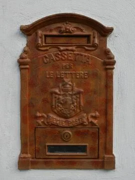 Antique mailbox Stock Photos