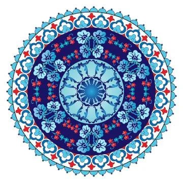 Antique Ottoman borders and frames series eleven Illustrazione stock