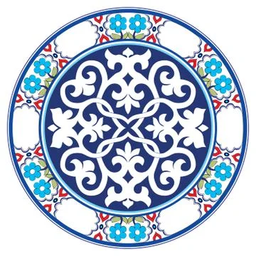 Antique Ottoman borders and frames series twelve Stock Illustration