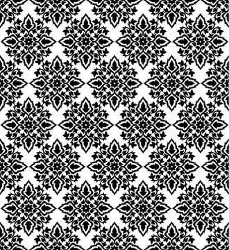 Antique ottoman turkish pattern vector design fifty three Stock-Illustration
