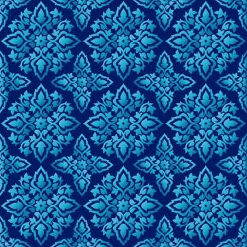 Antique ottoman turkish pattern vector design seventy five Stock Illustration