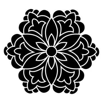 Antique ottoman turkish vector design four Stock Illustration