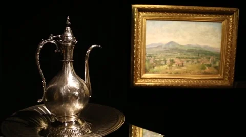 Antique pitcher Stock Footage 42572851