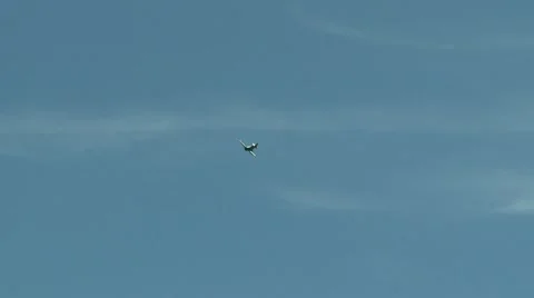 ANTIQUE PLANE WORLD WAR II Stock Footage 10686958