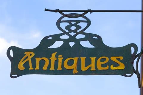 Antique poster Foto stock