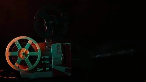 Antique projector 5 Stock Footage 314962893
