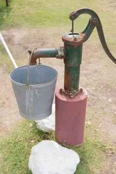 Antique pump Stock Photos