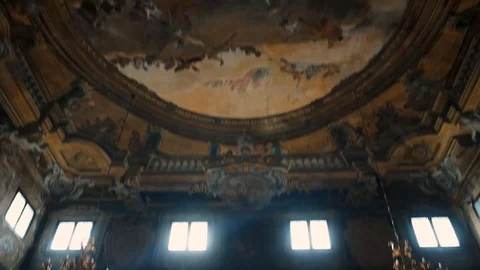 Antique room HD Stock Footage 90812383