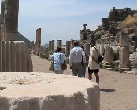 Antique ruins Video stock 7768515