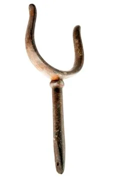 Antique rustu rowlock Stock Photos