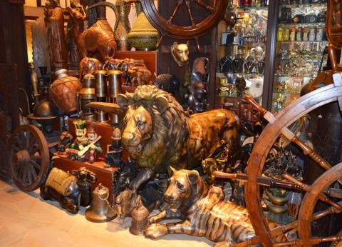 Antique sales Stock Photos