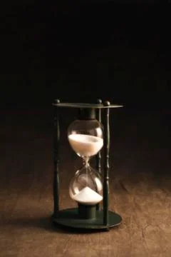 Antique sand timer Stock Photos