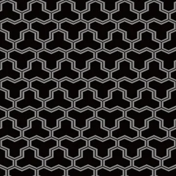 Antique seamless background Polygon Geometry Cross Frame Stock Illustration
