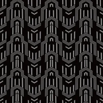 Antique seamless background Polygon Geometry Arrow Cross Frame Illustrazione stock