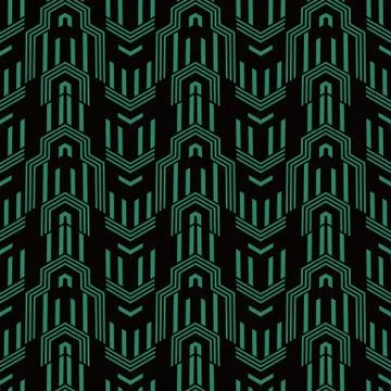 Antique seamless background Polygon Geometry Arrow Cross Frame Illustrazione stock