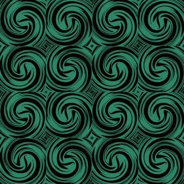Antique seamless background Spiral Vortex Cross Wind Swirl Wave イラスト素材