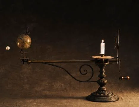 Antique solar system Stock Photos