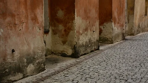 Antique street Stock Footage 121266629