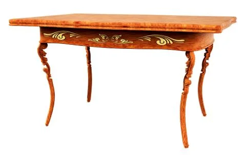 Antique table 3d Stock Illustration
